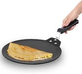 Hawkins Futura Induction Compatible Non-Stick Dosa Tava, 30 cm Diameter