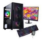 Veno Scorp GAMING PC Bundle Intel Core i7 2600 16GB Ram, 24" Full HD Led Monitor 256GB SSD + 1TB HDD GTX 1650 4GB Windows 10 Gaming PC USB 3.0