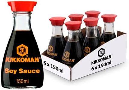Kikkoman Soy Sauce, 150 ml, (Pack of 6), Naturally Brewed