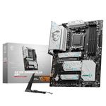 MSI X670E GAMING PLUS WIFI Motherboard, ATX - Supports AMD Ryzen 7000 Series Processors, AM5 - 80A SPS VRM, DDR5 Memory Boost 7800+ MHz/OC, PCIe 5.0 x16, M.2 Gen5, Wi-Fi 6E