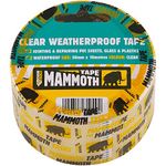 Everbuild Mammoth Clear Weatherproof Tape – Strongly Adhesive – Transparent – 50mm x 10m