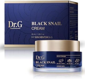 Dr.G Black Snail Cream, 50ml - Snail Mucin Moisturizer, Snail Mucin Serum, Face Moisturizer, Facial Moisturizer Face Cream, Crema Hidratante Para la Cara, Korean Skin Care Coreano, K Beauty, Kbeauty