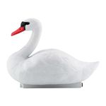 Zerodis Swan Decoy Pond Decoration Protector Floating Ornamental Lifesize Goose Bird Hunting Bait Garden Decoration