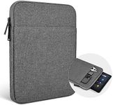 9.7-11 Inch Tablet Sleeve Case Bag Compatible with Amazon Fire Max 11 Tablet 2023/10.1" Fire HD 10 Plus/Fire HD 10 Kids Pro,iPad Pro 11-inch M4/Air M2 2024 Tablet Protective Carrying Bag(Grey)