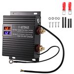X AUTOHAUX 1 Set 12V/24V 150Amp Universal Dual Battery Smart Isolator Kit Dual Battery Isolation Protection Controller Sensitive Relay Starter Controller for Car RV Truck ATV UTV Camper Boat