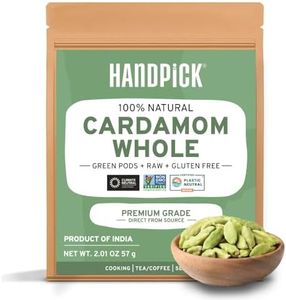 Green Cardamom Pods (100g/ 3.53oz) Large size Green Elaichi | Pure, Non GMO, Gluten Free | 100% Raw from India | Resealable Zip Lock Pouch