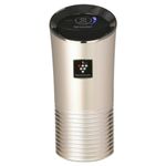 SHARP Car Air Purifier With Plasmacluster (Removes Bacteria, Virus, Odor, Mold, Vocs) I Japan Technology I Pre Filter I Suitable For Hatchback, Sedan And Suvs | Cover: 3.6 M³ I Ig-Gc2E-N, Gold