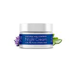 The Moms Co. Natural Age Control Night Cream for Women| With Bakuchiol (Natural Retinol) & Niacinamide| Reduces Fine Lines & Wrinkles| Night Cream For Women Anti-Ageing- 10 gm