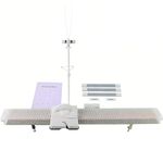 CGLYYDS LK150 Knitting Machine Silver Reed Knitting Machine 6.5mm Mid Gauge 150 Stitches Domestic Knitting Machine with Accessories,Household Sewing Tool Set