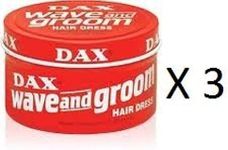 Dax Wax Red Wave & Groom, 3 (Triple