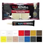 MagicEzy Tile Repairezy (Grey) - Ceramic Tile Chip Repair Filler - Porcelain Crack Repair Kit - Gap Filler - Tile Putty - Bathroom Floor Tiles, Counter Tops - Wall Touch Up Pen