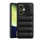 Plus Puffer Case Camera Protection Soft Back Cover for OnePlus Nord Ce 3 Lite 5G - Black