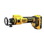 DEWALT 20V MAX XR Brushless Drywall Cut-Out Tool Kit with (2) 2Ah Battery, Charger and Bag (DCE555D2)