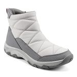 Easy Spirit Women's Tru2 Ankle Boot, Light Grey-Multi, 9 UK