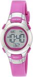 Armitron Sport Women's 45/7012PKSV Digital Chronograph Matte Pink Resin Strap Watch