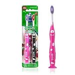 GUM Monsterz Jr Kids’ Toothbrush, S