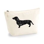 Dachshund Make Up Bag, Sausage Dog Makeup Bag