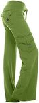 SMIDOW Plus Size Yoga Cargo Pants f