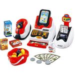 home buy toys supermarket shopping cash register play set- Multi color