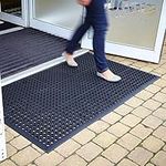 BRAVICH Rubber Door Mats Doormat Outdoor Entrance Non Slip Matting RAMP MAT