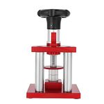 HURRISE Watch Press Tool, Watch Back Case Closer for Closing The Cover, Screw Type Precise Crystal Bezel Watch Back Case Cover Press Tool with 20 Dies Pressing Repair