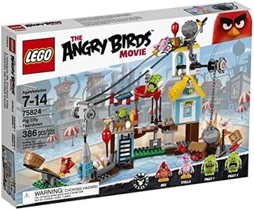 Lego Angry Birds 75824 Pig City Teardown