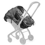 Doona Rain Cover with Zip for Doona X Stroller - Weather Shield with Window Opening for Easy Access - Compatible only with Doona X Baby Car Seat