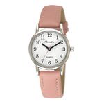 Ravel - Women's Pastel Coloured Everyday Watch (36mm case) - Analogue Quartz - R0137.05.1 - Pink/Silver Tone