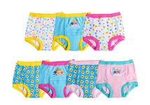 Baby Shark Training Pant Multipacks with Success Tracking Chart & Stickers, Sizes 18m, 2t, 3t, 4t, 7-pack Assorted Pink, 18 Months