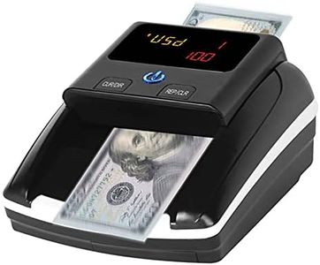 Sunydog Detector de Billetes Falsos,Mini Maquina Contar Billetes Portatil Detección Automática de Dinero por UV MG IR Imagen Calidad del Papel para EURO Adecuado para Tiendas Restaurantes Hotel