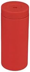 Dish Soap Dispenser for Kitchen, Silicone Squeeze Bottle for Dish Detergent (Red)