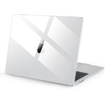 BlueSwan Case compatible for M3 M2 Macbook Air 13 inch A3113 A2681, Released in 2022-2024, Ultra-thin Protective Hard Shell Cover for M3 M2 Macbook Air 13.6" - Crystal Clear