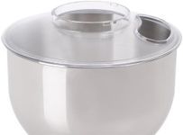 KLARSTEIN Bella Silver Multifunction Food Processor Blender Mixer (Suitable for Egg White Peaks, 3 Pieces, 6 Levels of Speed, 5L Stainless Steel Bowl, Easy to Clean, 1200 W)