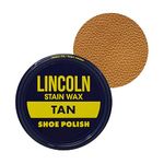 Lincoln Shoe Wax Polish 3 Fl Oz (Tan)