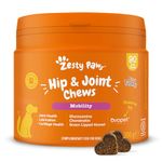 Zesty Paws Hip & Joint Mobility & Joint Supplement for Dogs | Hip and Joint Dog Chews | Contains Glucosamine and Chondroitin, Ovopet and Vitamins C and E | Supports Dog Joint Relief | 90 Pcs