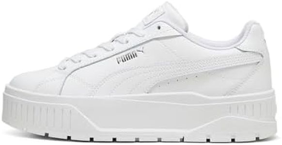 PUMA Karmen II L, Zapatillas Mujer, Puma White Puma White Puma Silver, 39 EU