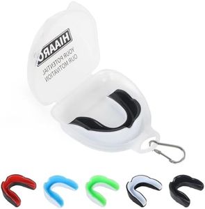 HIAARO 6 Pack Sports Mouthguard, Kids & Youth Mouth Guard with Case for Boxing, MMA, Hockey, Soccer, Basketball, Size S