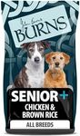 Burns Natural Nutrition Senior + Complete Dry Dog Food For Toy & Small Breeds Chicken & Brown Rice 2 kg