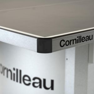 Cornilleau Campus 510 Outdoor Table Tennis Table – Weatherproof 7mm Melamine, Grey