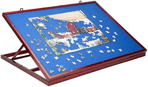 Bits and Pieces - Puzzle Expert Tabletop Easel - Non-Slip Felt Work Surface Puzzle Table Accessory to Put Together Your Jigsaws
