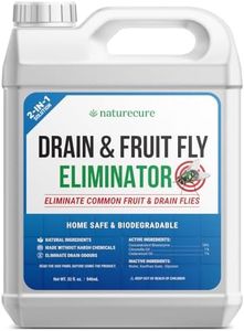 Fruit Fly Drain Cleaner/Treatment | Eliminate Sink Solution | All-Natural Cleaner | Non-Toxic | Works Fast to Open Drain & Against All Types of Gnats & Drain Flies (32 oz/Pack of 1)