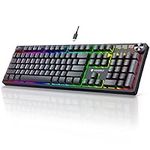 KOORUI Gaming Keyboards,104 Keys Ho