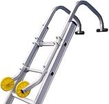 TW Wholesale Universal Ladder Roof Hook with Wheels - Durable Aluminum for Safe and Convenient Roof Access