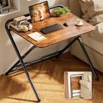 Huuger Folding Desk with 3-Level Ad