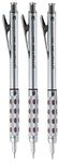 Pentel 0.3mm Lead Size Graphgear 1000 Automatic Proffesional Drafting Mechanical Pencil Rubber Grip Refillable Retractable PG1013-E (Pack Of 3)
