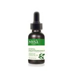 MYSA Organics Pure Peppermint Essential Oil | for Hair Growth, Hair Fall Control, Scalp, Headache Relief, Energy Boost, and Skin Care | 100% Pure & Natural Therapeutic Grade, Undiluted, Ecocert Cosmos Organic Certified, 100% Organic, Natural & Sustainable | Mentha Piperita | Eco-Friendly Packaging | 15 ml