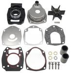 GHmarine 46-8M0113799 Water Pump Impeller Repair Kit For Mercury Mariner 30 Carb 40 EFI 45 50 60 Bigfoot 65 JET 75 80 90 100 115 125 HP 2/4-Stroke Outboard 3/4-Cyl 80-125 HP