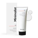 Minimalist Sunscreen SPF 60 PA ++++ | Pregnancy Safe | For Sensitive Skin | Broad Spectrum Sunscreen SPF 50+ With Potent Antioxidants & Advanced Filters | No White Cast, Non Irritant | 50 gm