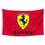 AMAKKFY Ferrari Racing Flag Wall Banner Tapestry for Garage Dorm Man Cave Room College Decor