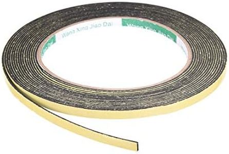 uxcell Sealing Foam Tape 5mm Wide 1mm Thick 5m/16.4ft Long, Self Adhesive Weather Strip for Window Door Insulation